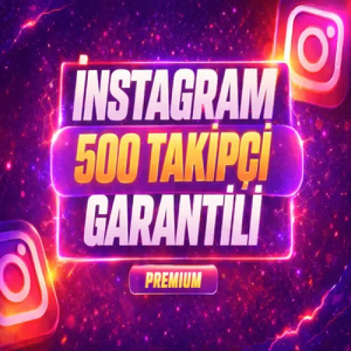  ⭐KALICI⚡ İNSTAGRAM 500 TAKİPÇİ⚡